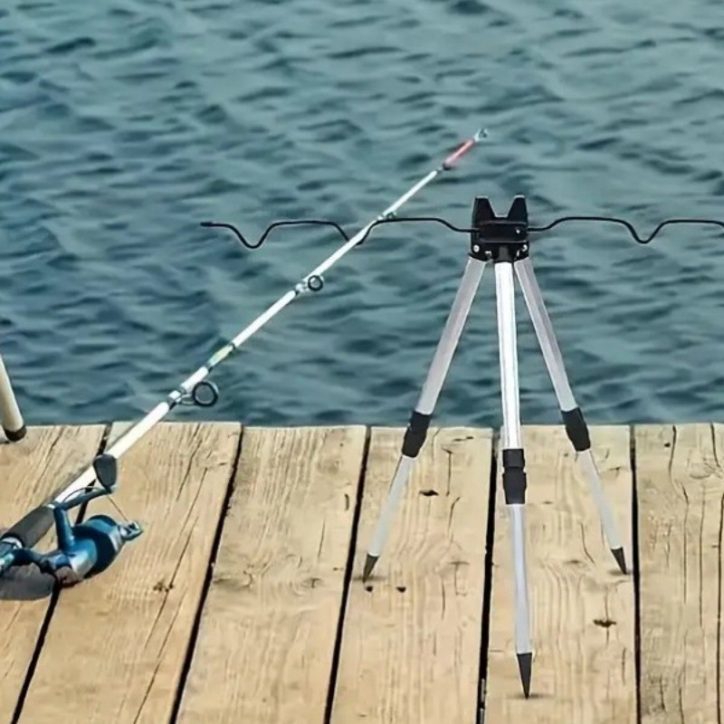 Fishing Rod Telescopic - 1 SET Teleskopische Angelrutenhalterung aus Aluminiumlegierung,