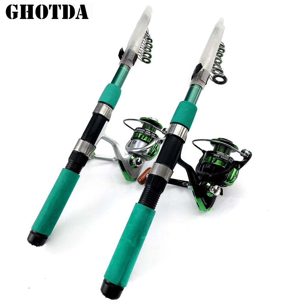 Fishing Rod Combo - Super Hard Sea Angelrute Set tragbare