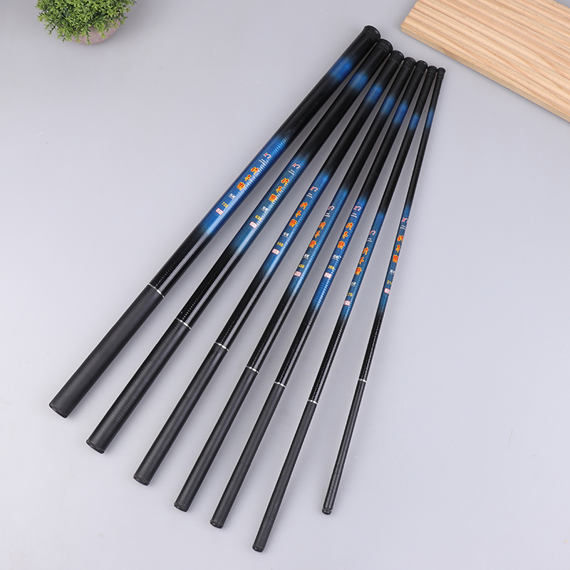 Fishing Rod Telescopic - Teleskop Rock Angelrute Fiberglas 2,1/2,7/3,6/4,5/5,4/6,3/7,2 M