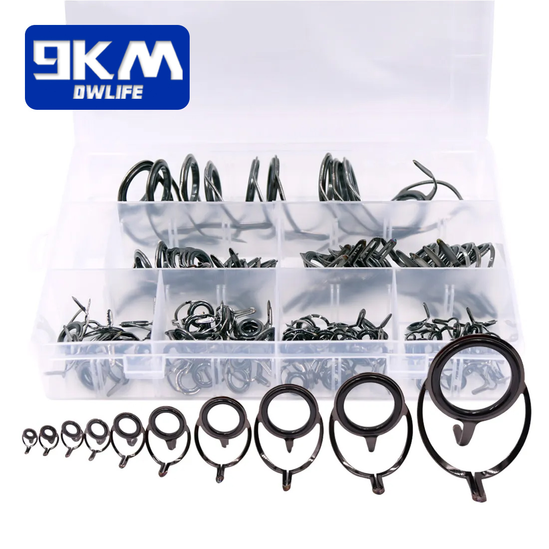 Fishing Rod Guide Replacement - Angelrute Guide 9 ~ 200Pcs Edelstahl