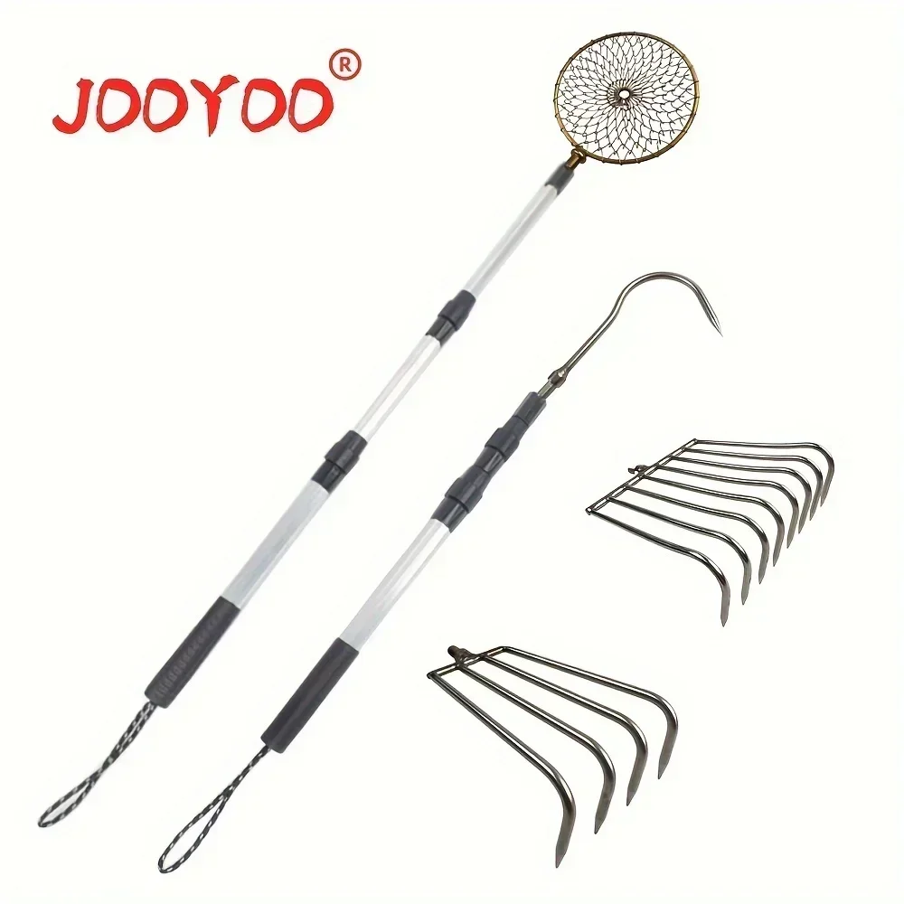 Fishing Rod Ice - 1 Stück JOOYOO Teleskop-Angelrute aus Aluminium