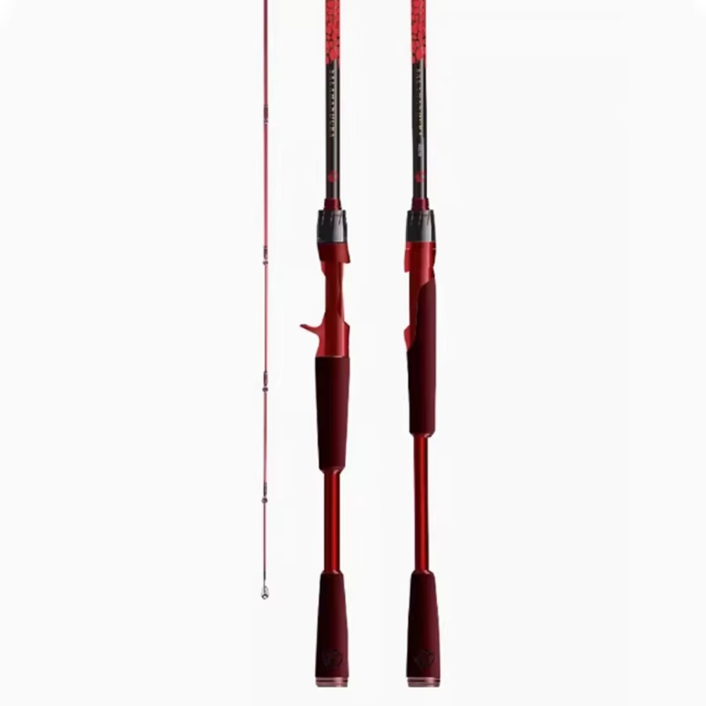Fishing Rod Spinning - Kohlefaser-Angelrute für See und Bach Baitcasting