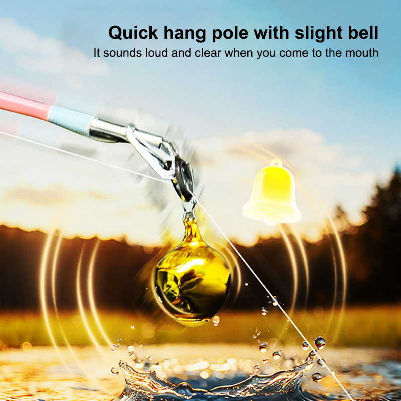 Fishing Rod Ice - 10/20 Stück neue Quick-Clip-Angelglocken-Alarmanlage mit automatischer