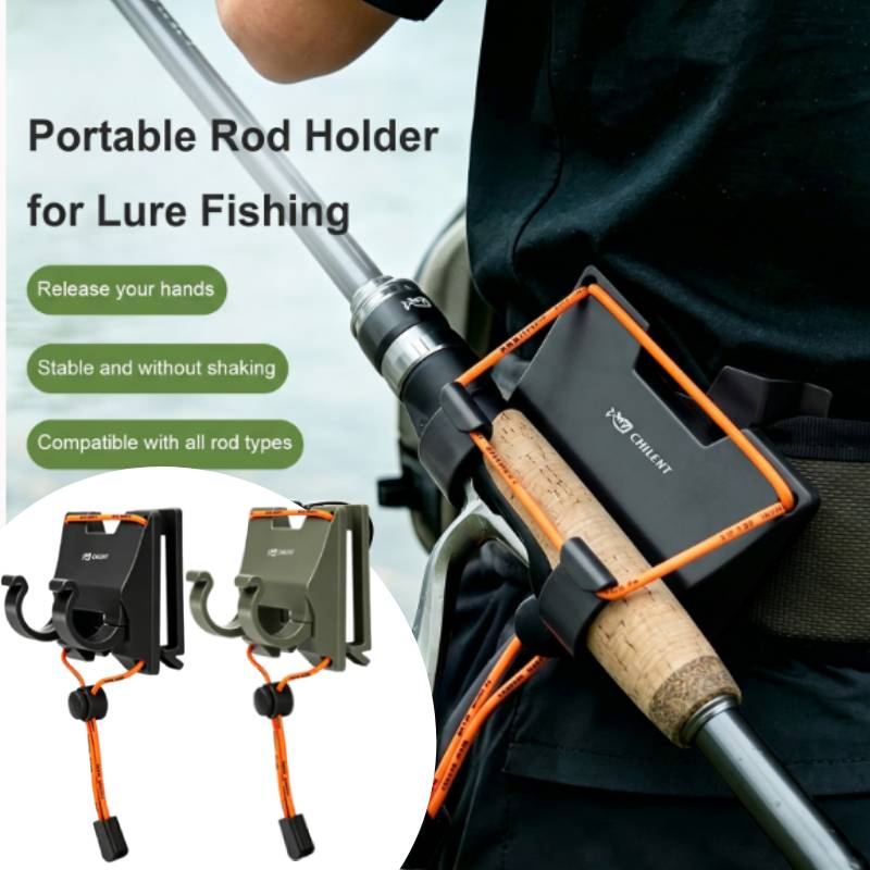 Fishing Rod Fly - Outdoor Professionals Gürtelclip-Rutenhalter - Freihändig -