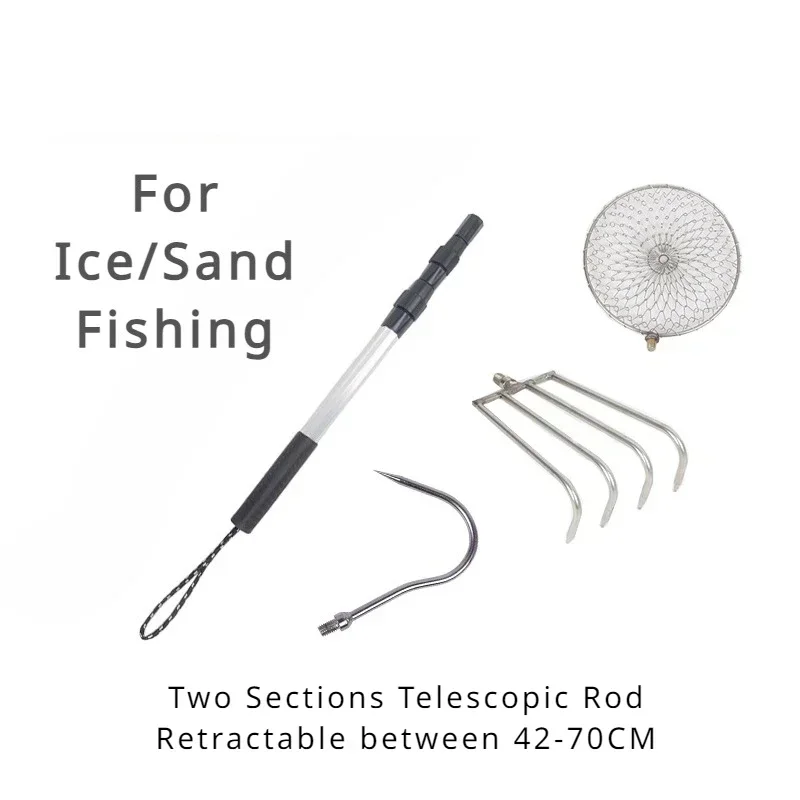 Teleskopstange aus Edelstahl,  – Fishing Rod Ice Bewertung und Preis