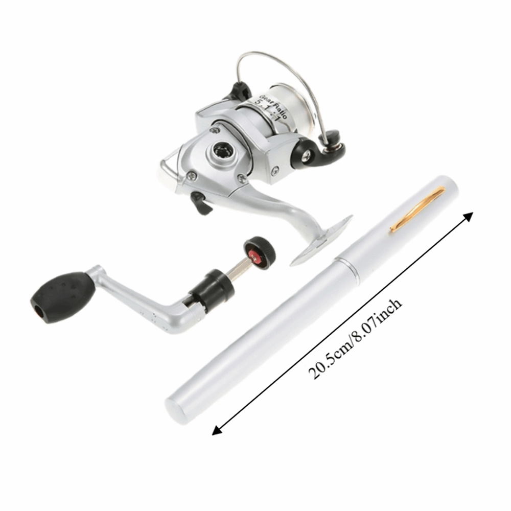 Tragbare Teleskop-Taschenangel – Fishing Rod Fly Bewertung und Preis