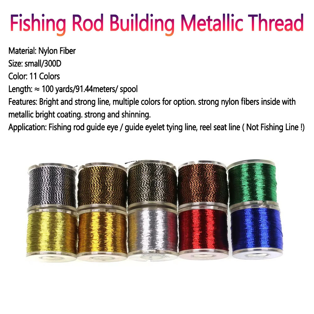 100 Yards/Spule Metallfaden zu – Fishing Rod Repair Kit Bewertung und Preis