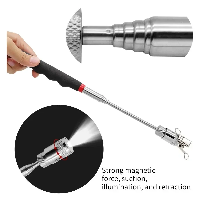 Teleskop-Magnetstift mit LED-L – Fishing Rod Travel Bewertung und Preis