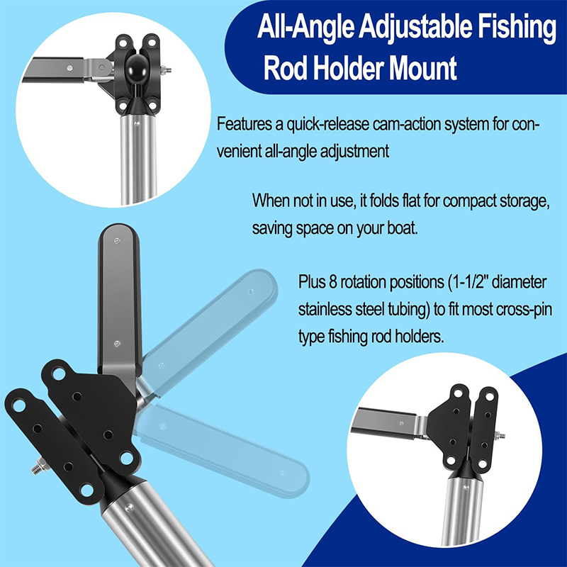 Allwinkelverstellbare Angelrut – Fishing Rod Boat Bewertung und Preis