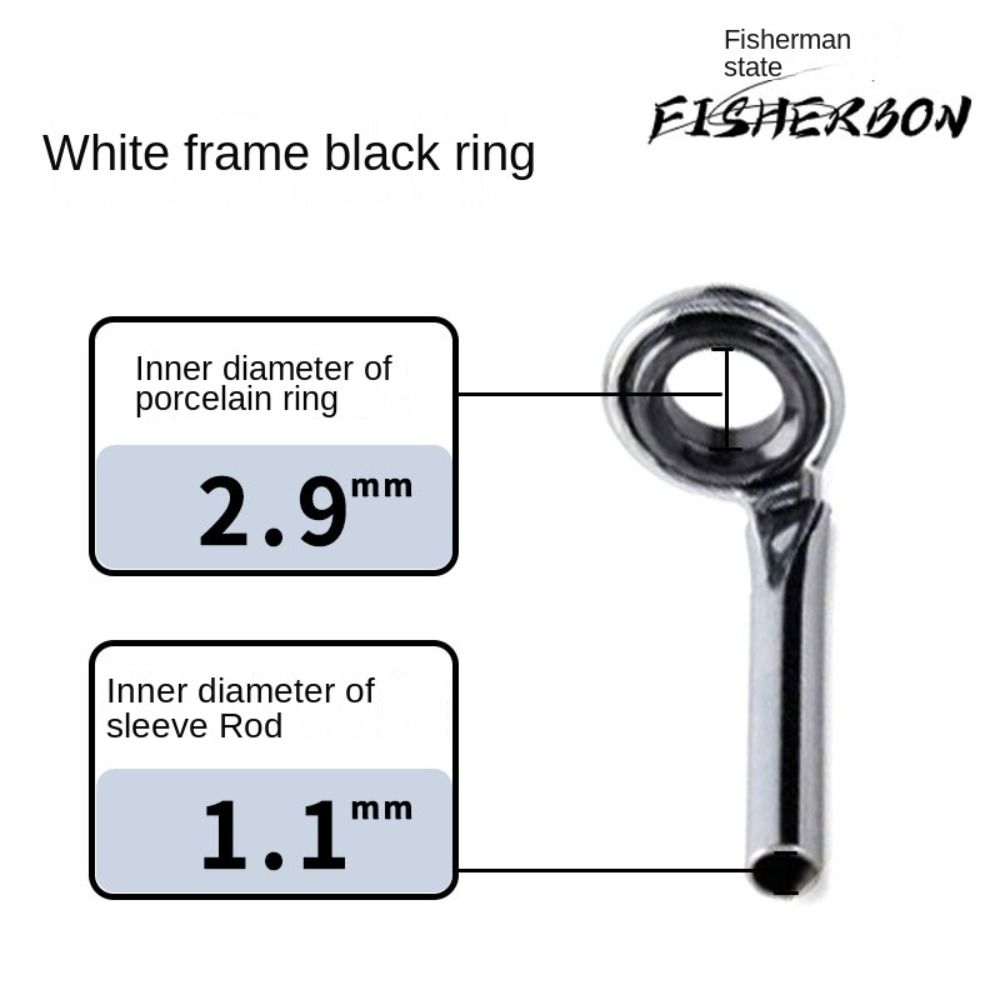 Neue O Ring Angelrute Guide Ed – Fishing Rod Guide Replacement Bewertung und Preis