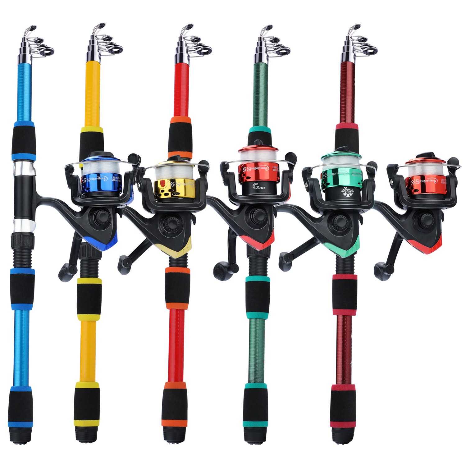 Sougayilang Angelruten-Set für – Fishing Rod Combo Bewertung und Preis